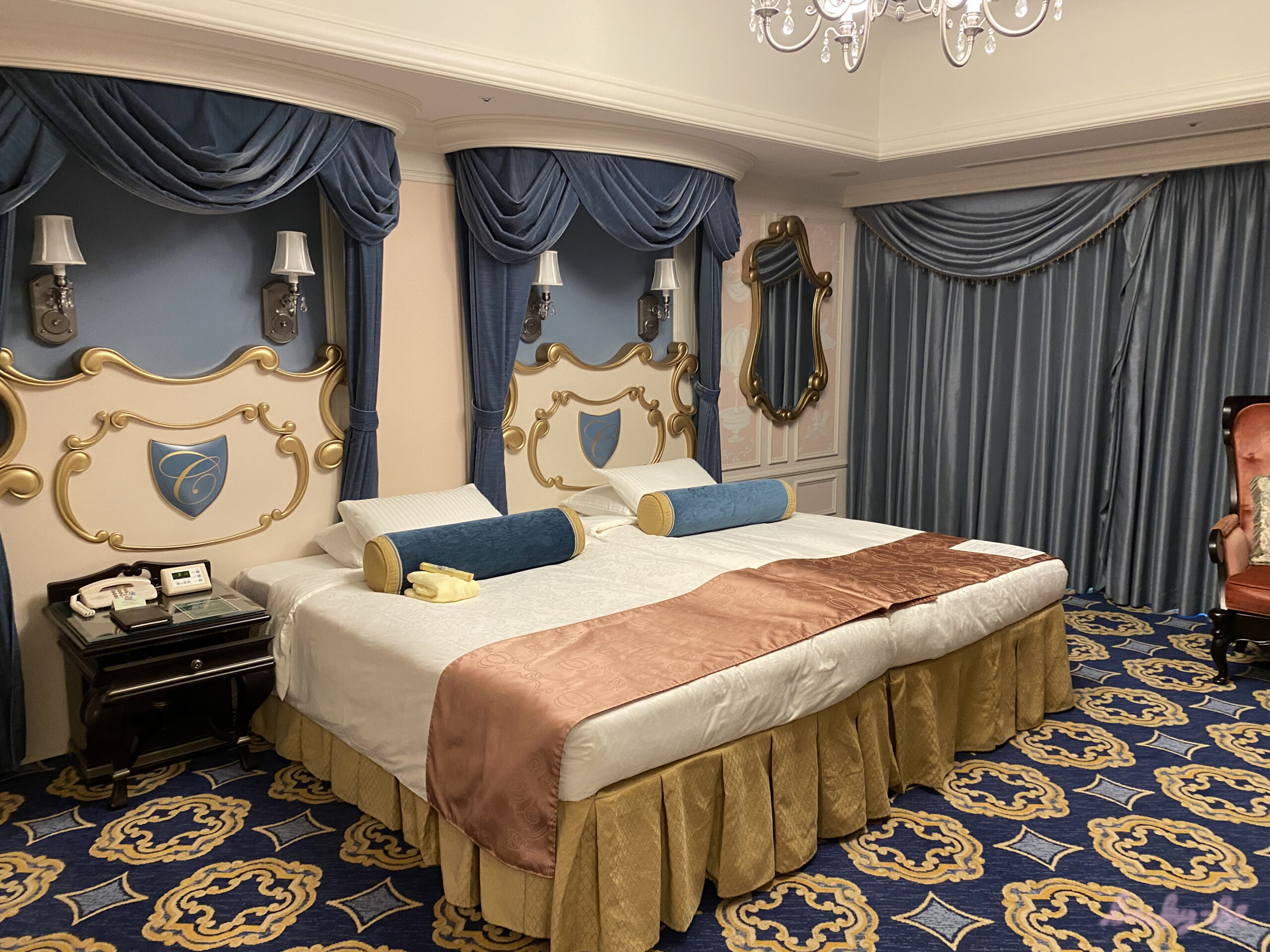 ランドホテル コンシェルジュシンデレラルーム宿泊レポ お部屋の様子